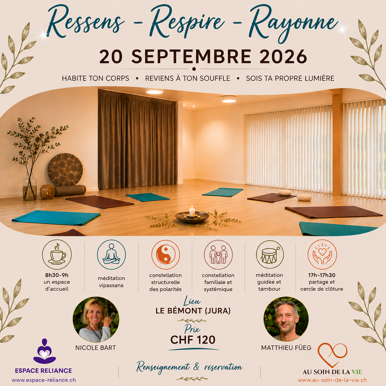 Ressens Respire Rayonne